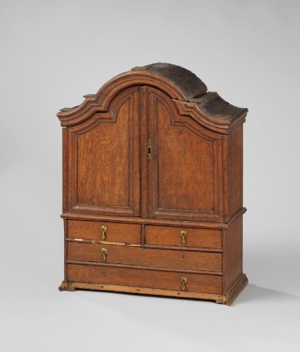 Oak children's cabinet