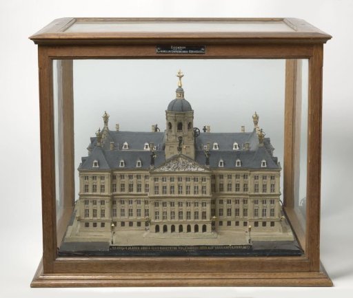 Model of the Amsterdam Town Hall