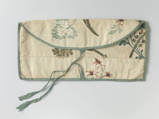 Letter Bag of Silk Brocade