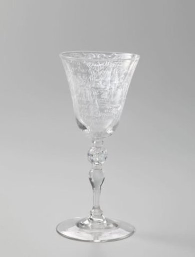 Wineglass on the Wedding Day and Birthday of Elisabeth van de Wall