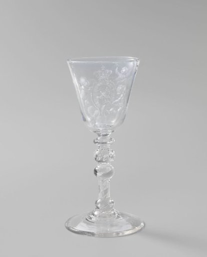 Wineglass with the Coat of Arms of William V