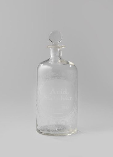 Stopper of an apothecary bottle