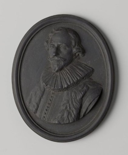 Plaque with a portrait of Jacob Cats