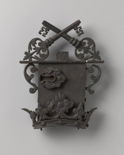 Castle with two crossed keys