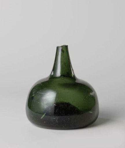 Bottle with a globular body