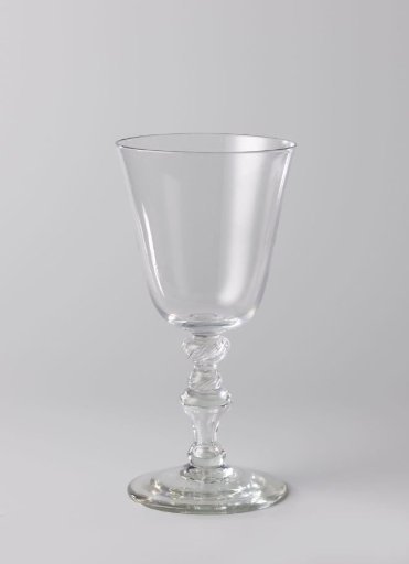 Goblet with a funnel-shaped bowl