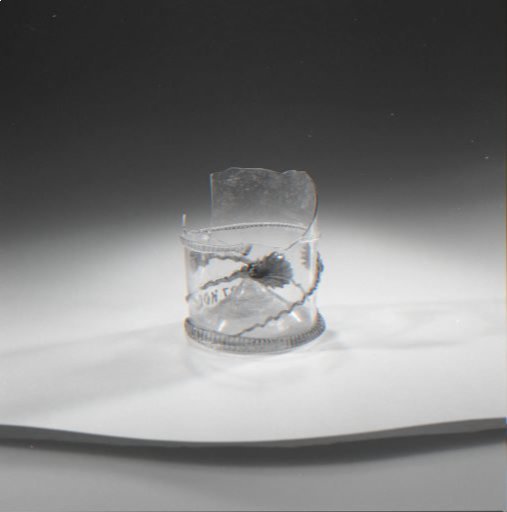 Foot and part of the body of a comet cup