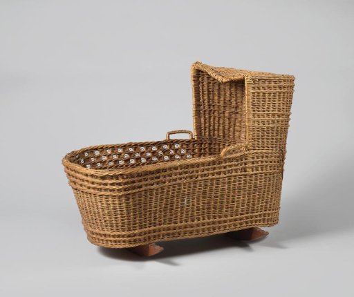 Crib made of oak staves