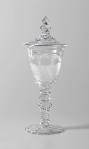Tankard with Lid, Depicting the Middelweg (now Middenweg) in Diemen