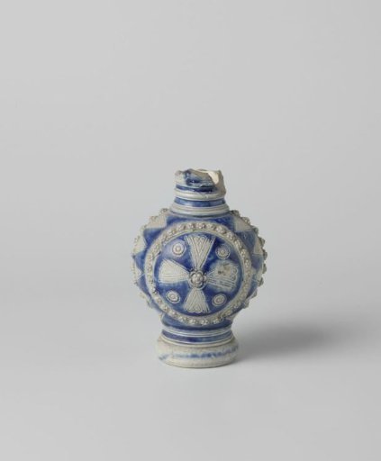 Fragment of a jug with roundels and stylized foliate ornaments