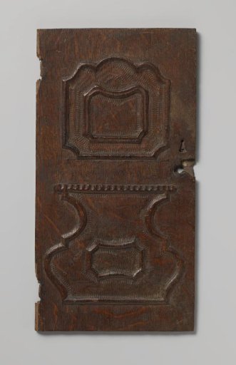 Model of an oak door