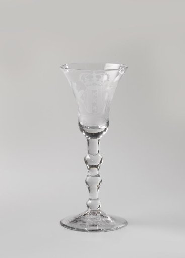 Goblet with the coat of arms of the city of Amsterdam