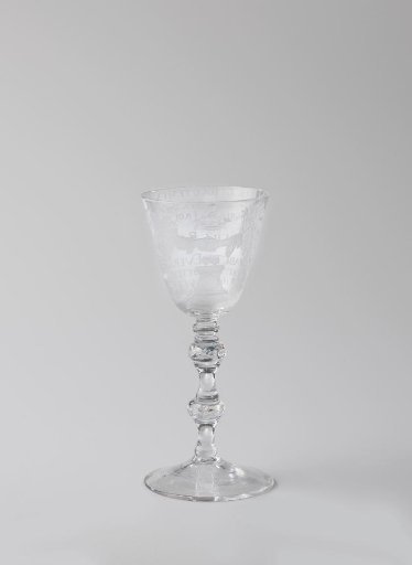 Goblet on the 25th wedding anniversary of Leendert Balbian and Elizabeth Everaars