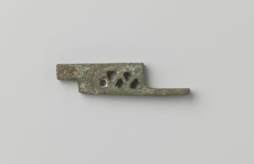 Fragment of lock and bolt
