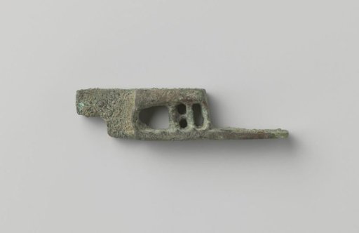 Fragment of lock and bolt