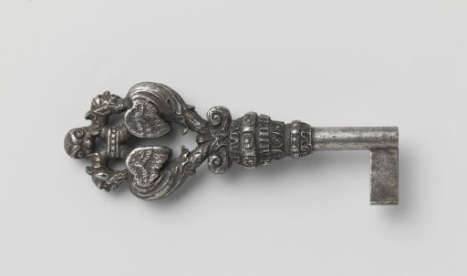 Key with barrel shank