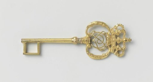 Chamberlain’s key with the monogram P.V.O.