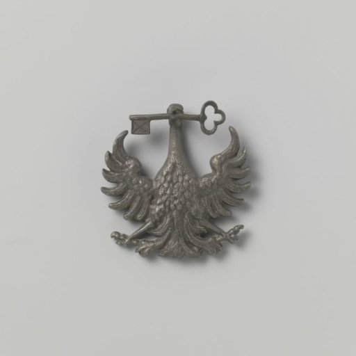 Guild badge in the form of an eagle with a key in its beak