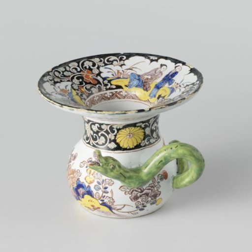 Whistle of Delft earthenware
