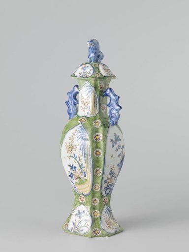 Covered pot
