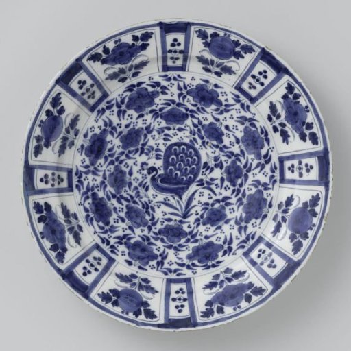 Faience Dish