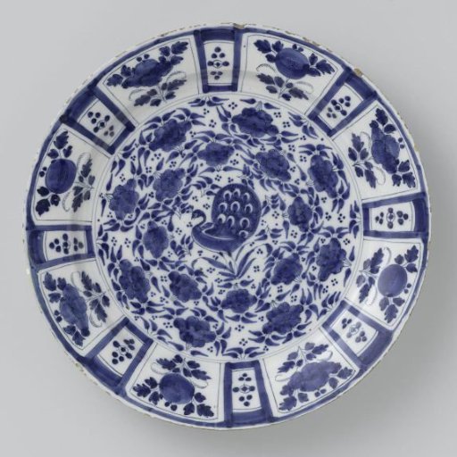 Faience Dish