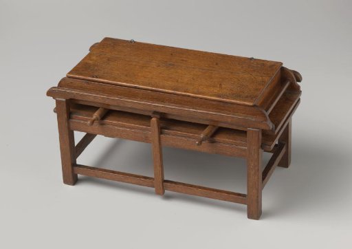 Mangle made of oak