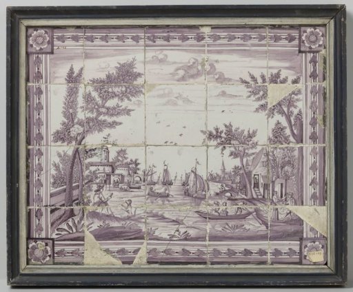 Tile panel of 20 tiles
