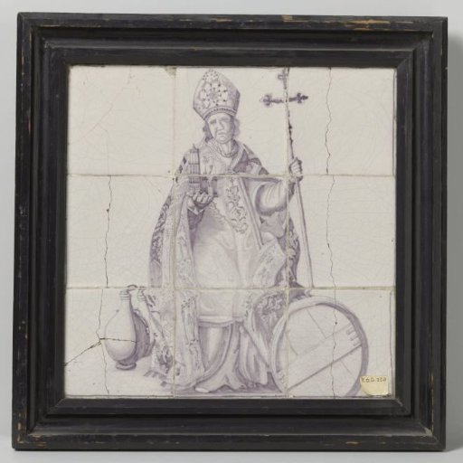 Tile panel of nine tiles