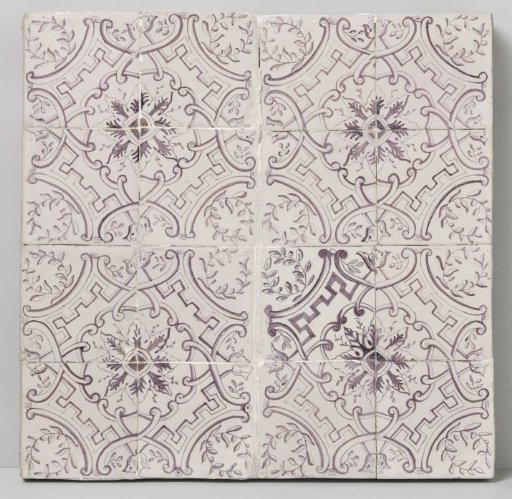 Tile panel of sixteen tiles