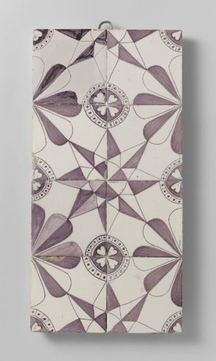 Tile panel of eight tiles
