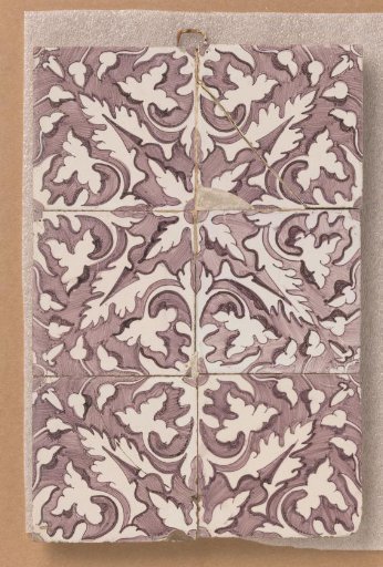 Tile panel of six tiles