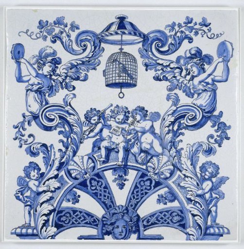 Three plates from a column