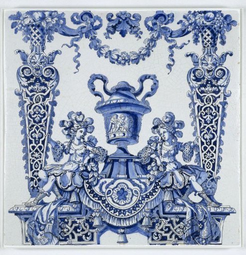 Three plates from a column