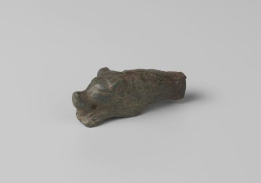 Bronze knob in the shape of a wild boar
