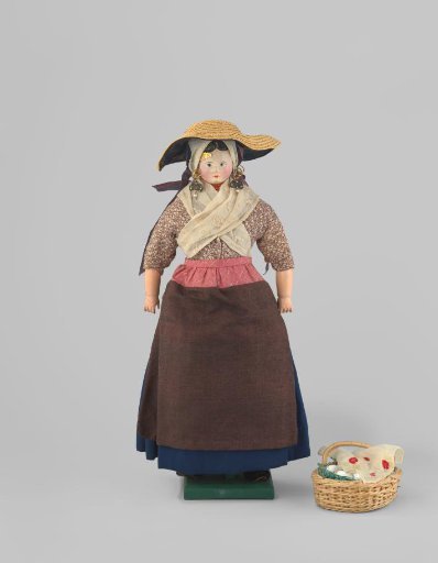 Doll in the Peasant Woman's Costume of Walcheren from 1813