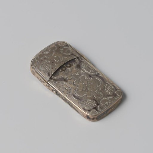 Silver hairpin box