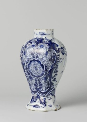 Jug of blue-painted faience