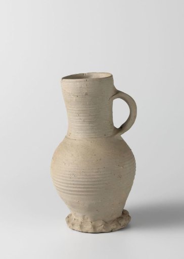 Ribbed jug