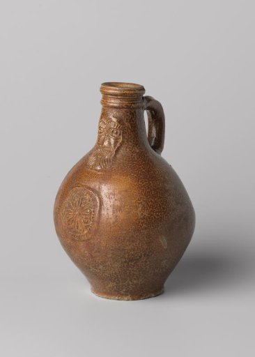 Jug (Bartmann jug) with a roundel in a medallion