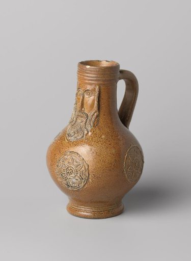 Jug (Bartmann jug) with a roundel in medallions
