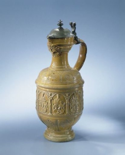 Jug with a representation of the electors