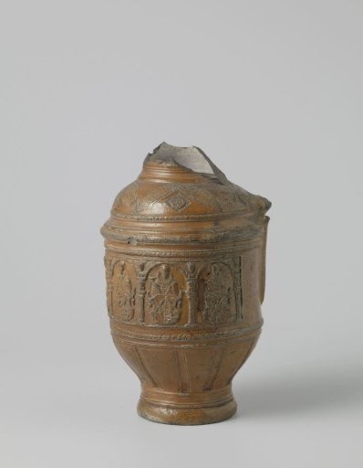 Fragment of a jug with a representation of the electors