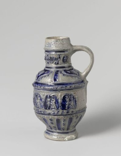 Jug with a dancing couple