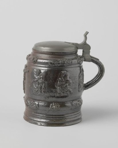 Tankard with Christian scenes