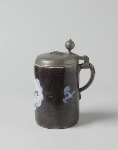 Beer Mug with Tin Lid