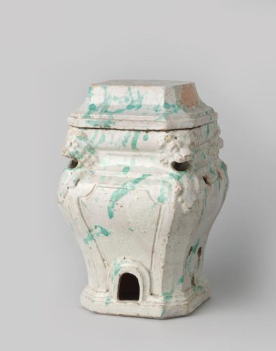 Vase with lid