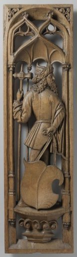 Panels of an organ case from the St. Vitus Church in Naarden