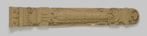Carved oak style, from the so-called House of Alva, Warmoestraat, Amsterdam