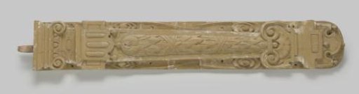 Carved oak style, from the so-called House of Alva, Warmoestraat, Amsterdam